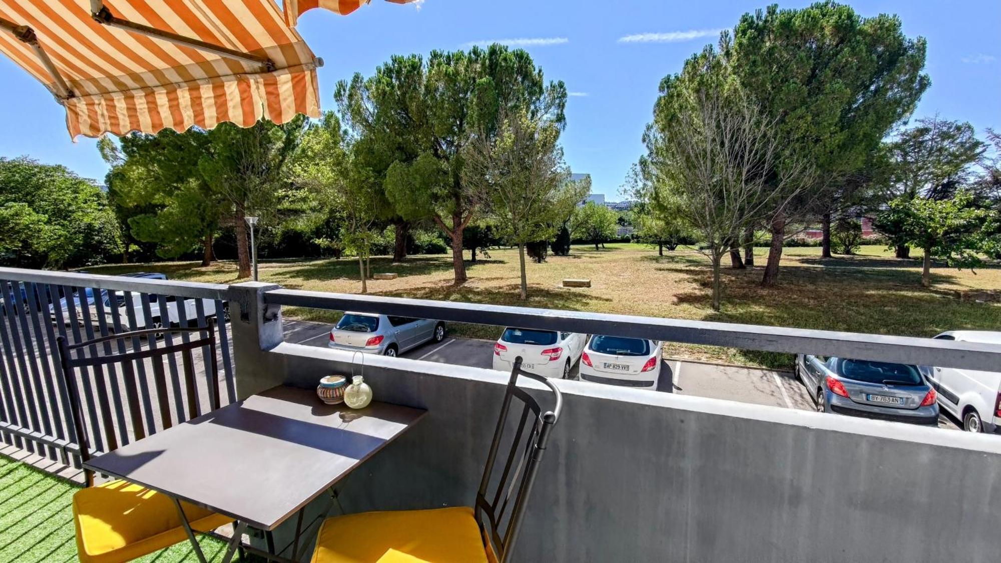 Studio Soleil Et Verdure - Montpellier Celleneuve Exterior photo
